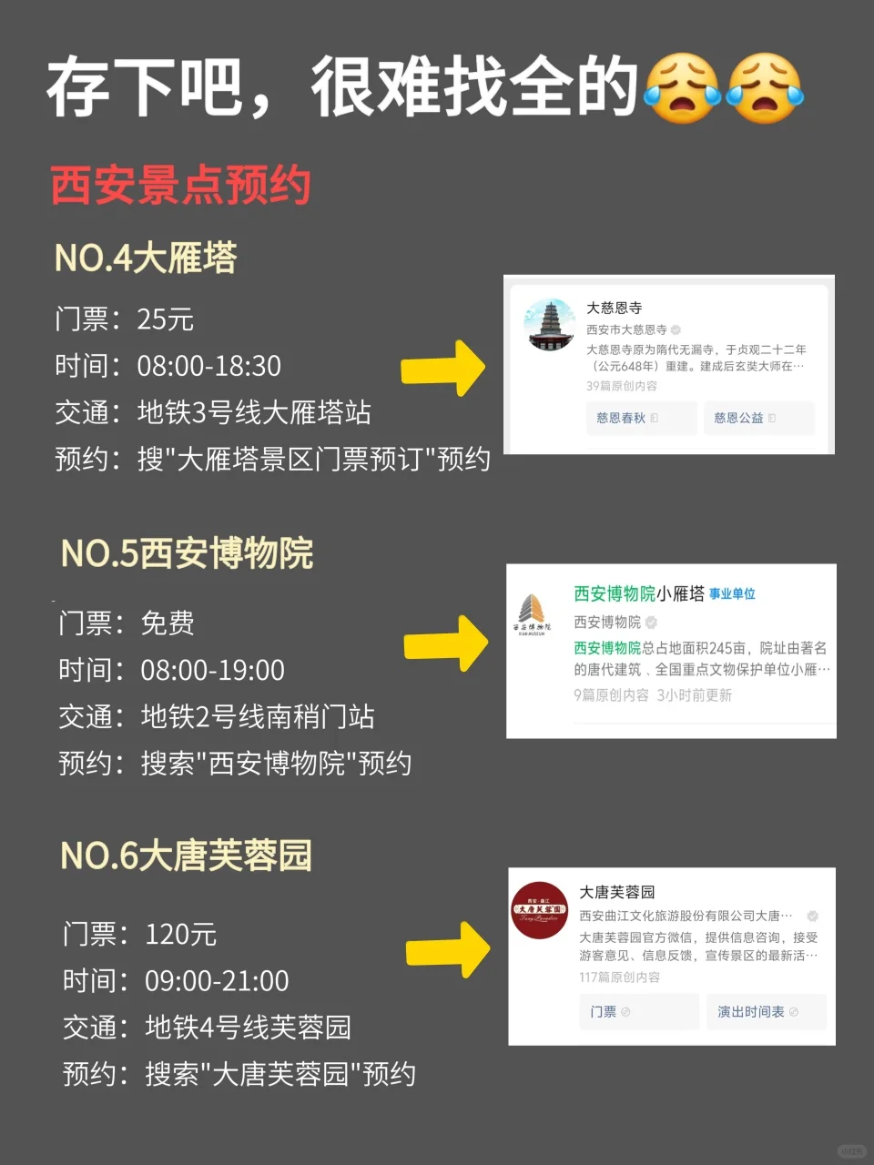 写📝给2-3月去西安的姐妹,进来听劝‼️