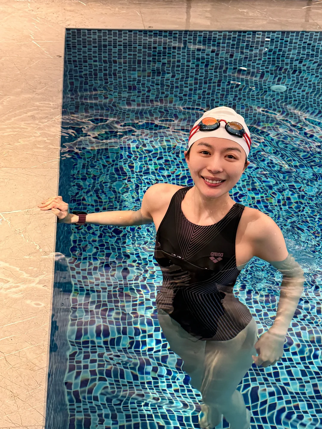 天啦！太显瘦了吧！！！🏊🏻‍♀️