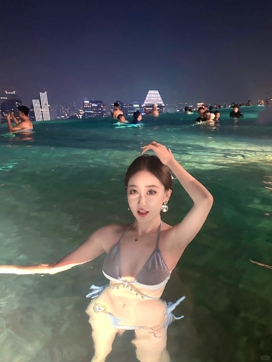 6w人看过的比基尼泳池穿搭👙谁穿谁美😍