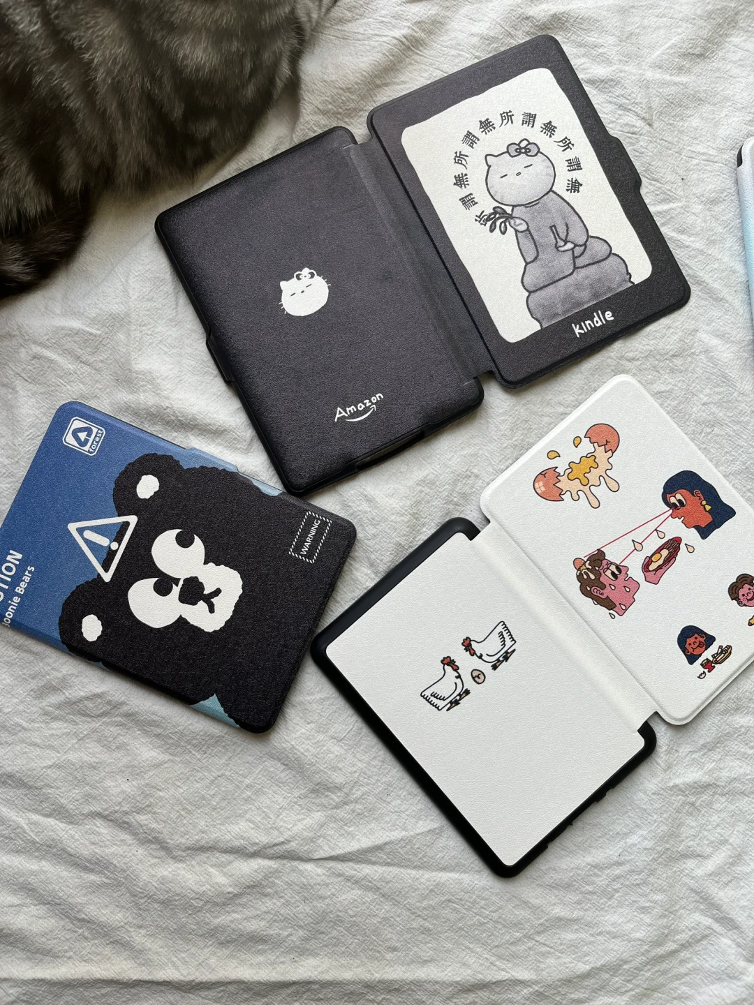 想看看你们的kindle壳！🐱
