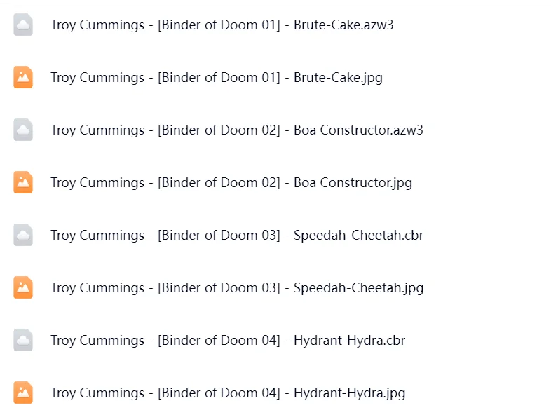 电子书  毁灭笔记第二季 Binder of Doom Se