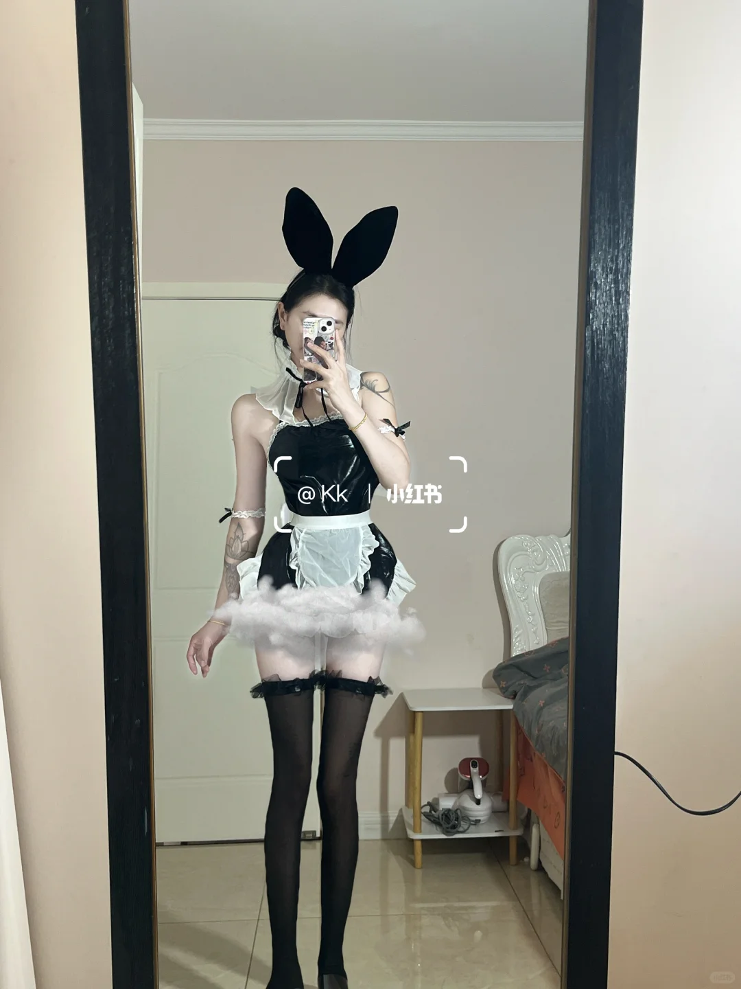 左滑上身女仆装cos服3.0！！