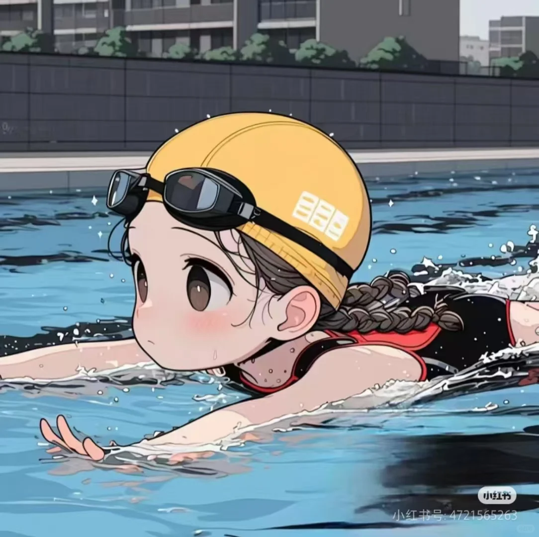 老妹游泳日记~🏊🏻‍♀️