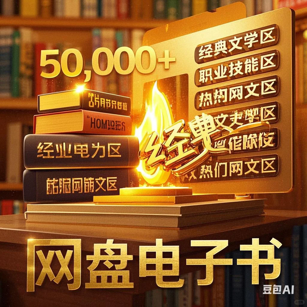 5万册电子书0.003元/本！学生党闭眼囤