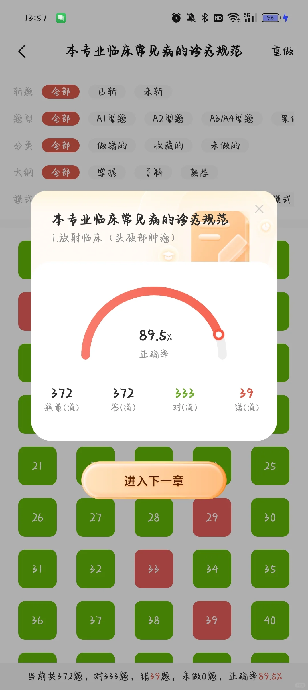 放射肿瘤学2025规培结业考试