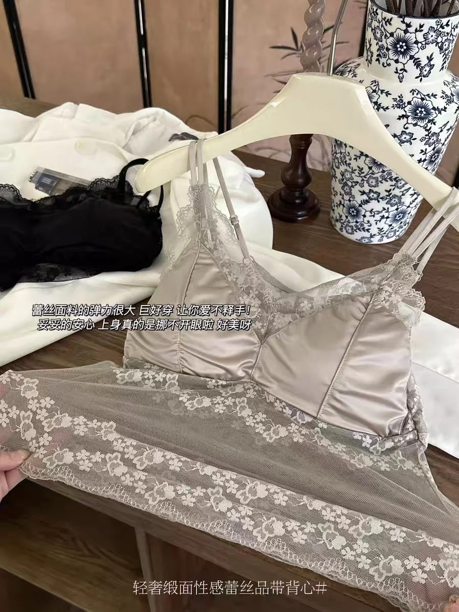 夏日必备👗性感蕾丝吊带背心
