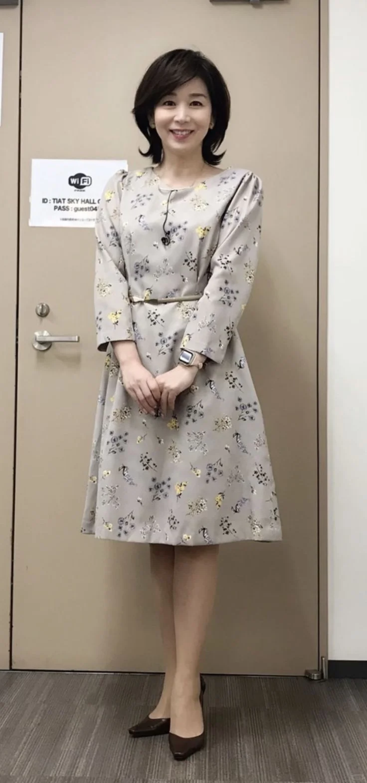 有型有款的日本中年美熟女伊藤聰子穿衣風格