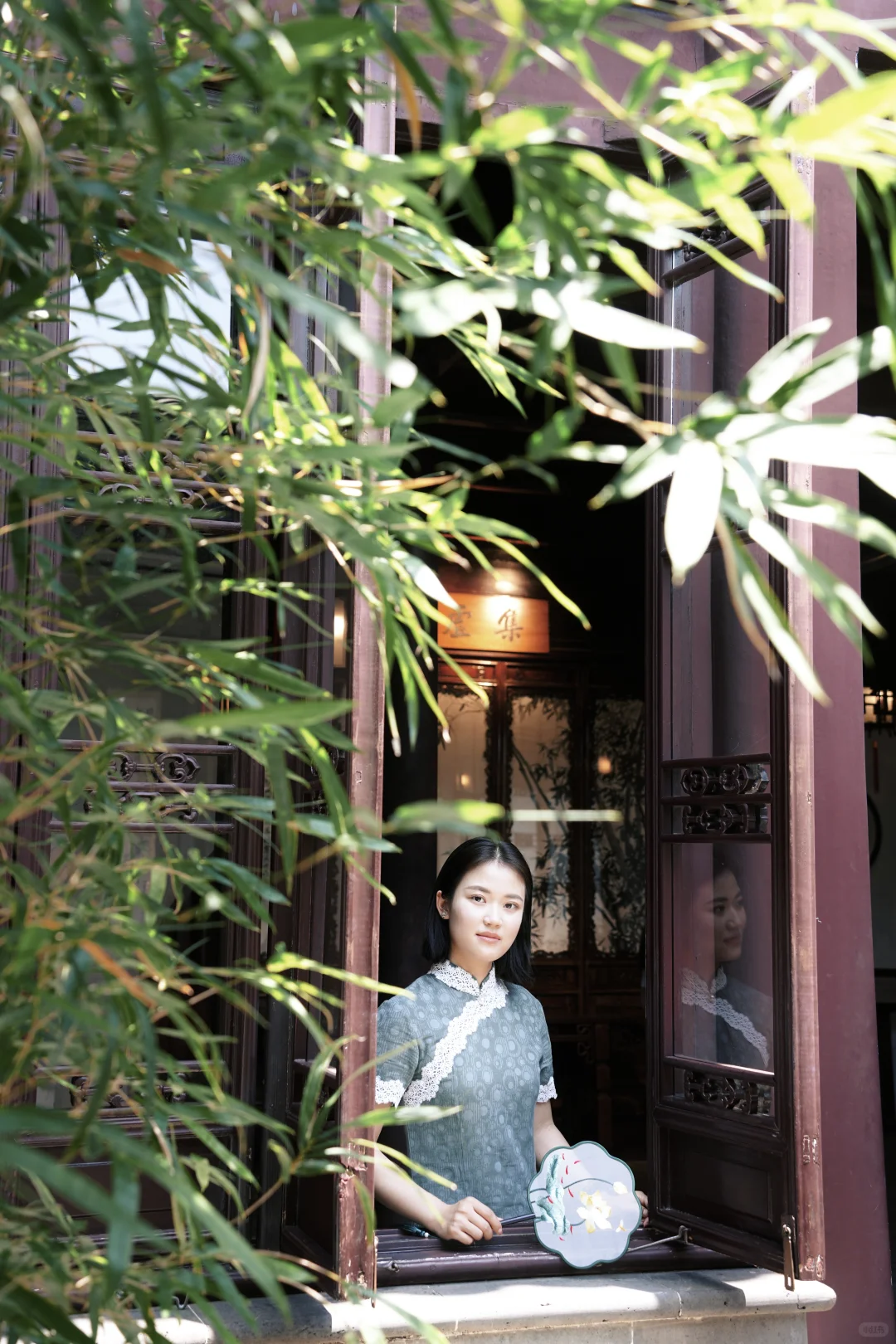 苏州陪拍|不做妆造也能把旗袍穿出随性诗意