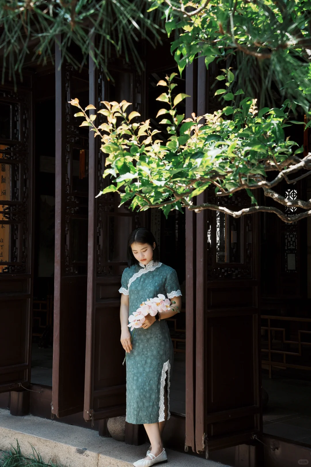 苏州陪拍|不做妆造也能把旗袍穿出随性诗意