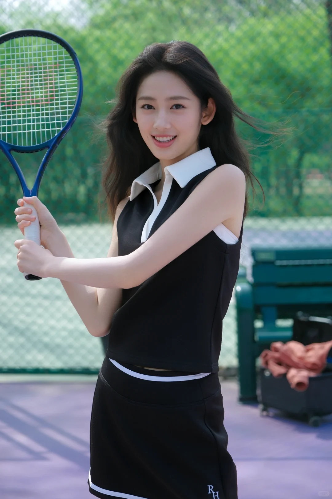 给鹤秋拍的网球少女🎾
