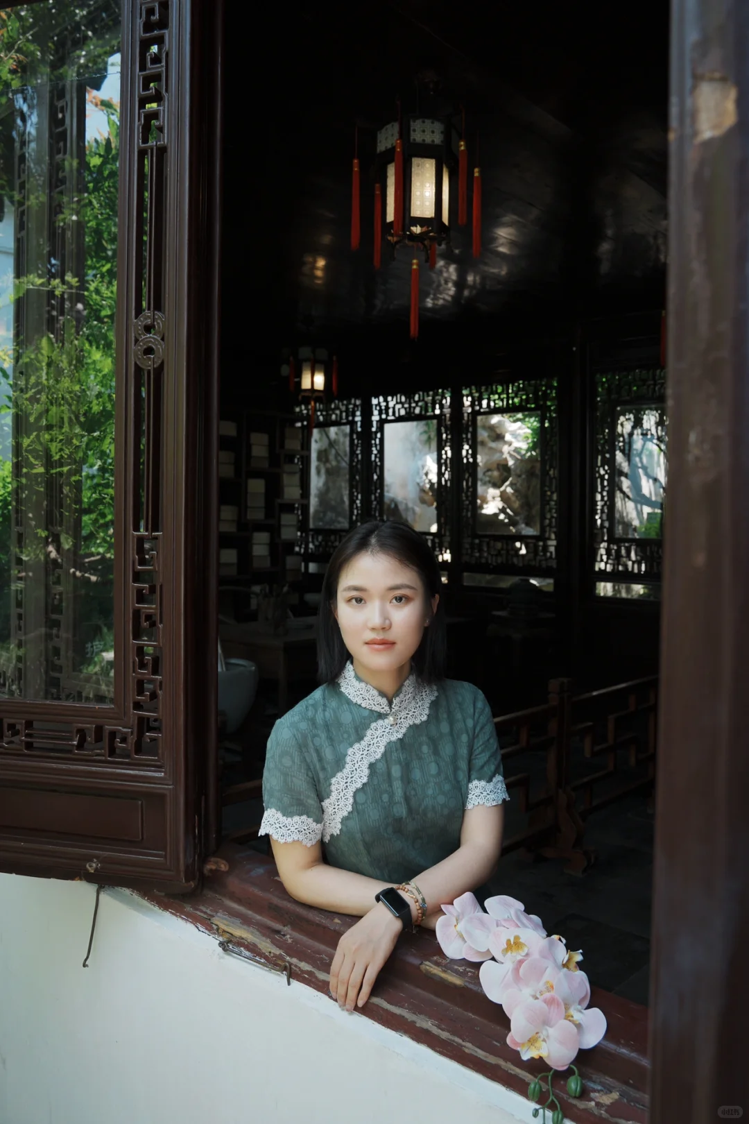 苏州陪拍|不做妆造也能把旗袍穿出随性诗意