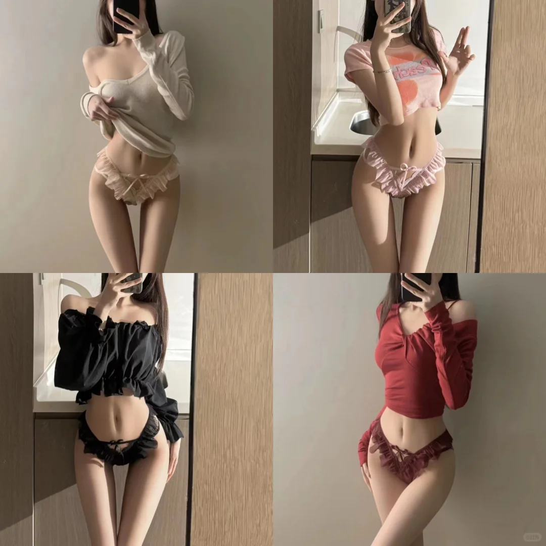 性感女神必备❗️纯欲风烧烧小内内🔥美到爆💥