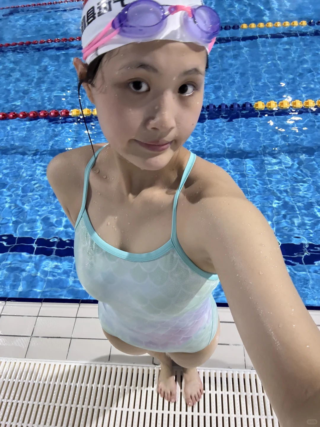 解锁自由泳啦！🏊🏻‍♀️
