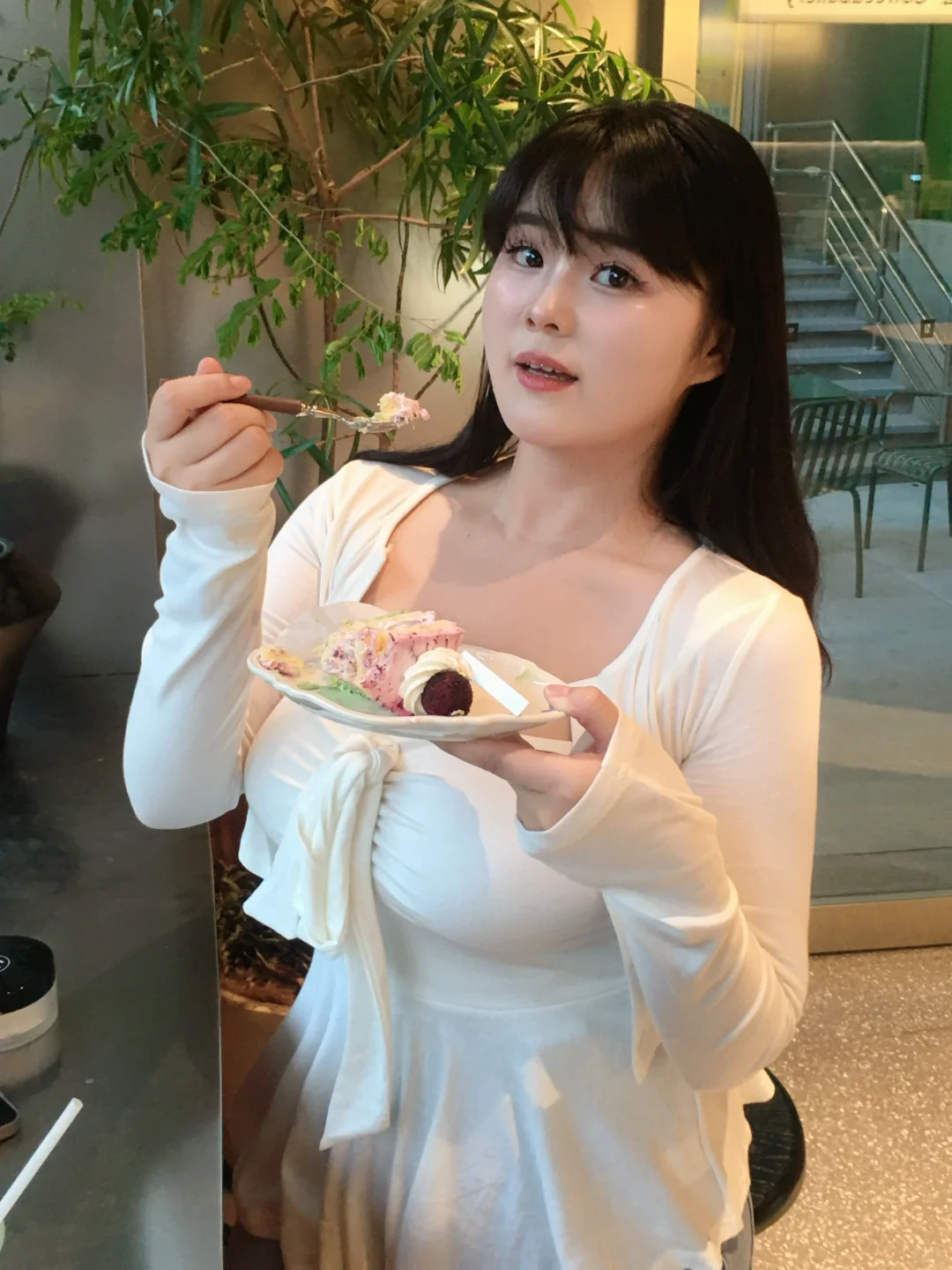 微胖大胸夏日天菜！这套纯欲风上衣太美啦～