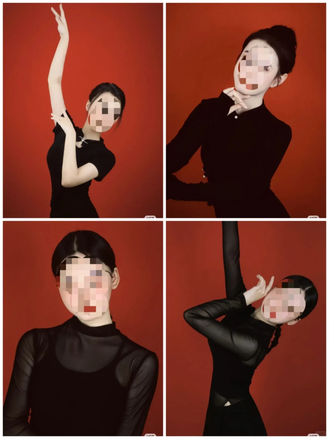 💃【救命！舞蹈写真换脸修图简直是「颜值