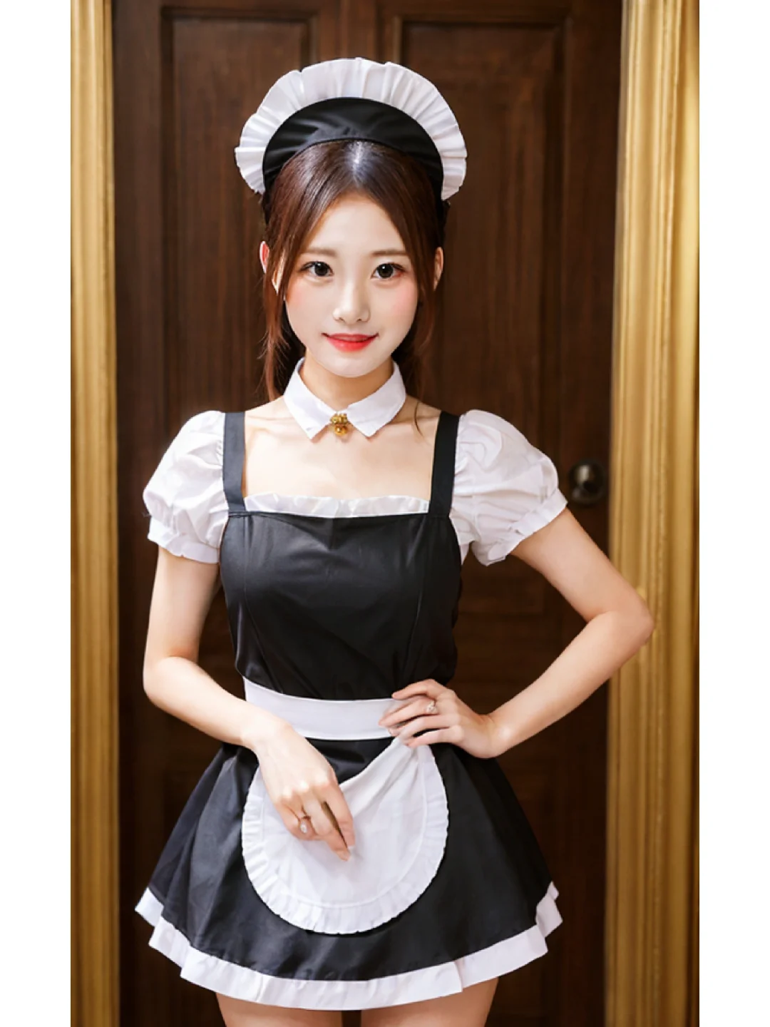 时尚性感的女仆装cosplay女佣