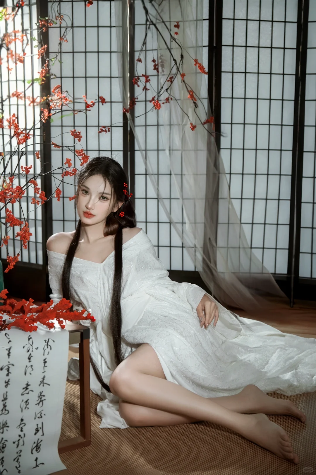 “素心如简，亦是清欢”|绝美新中式写真