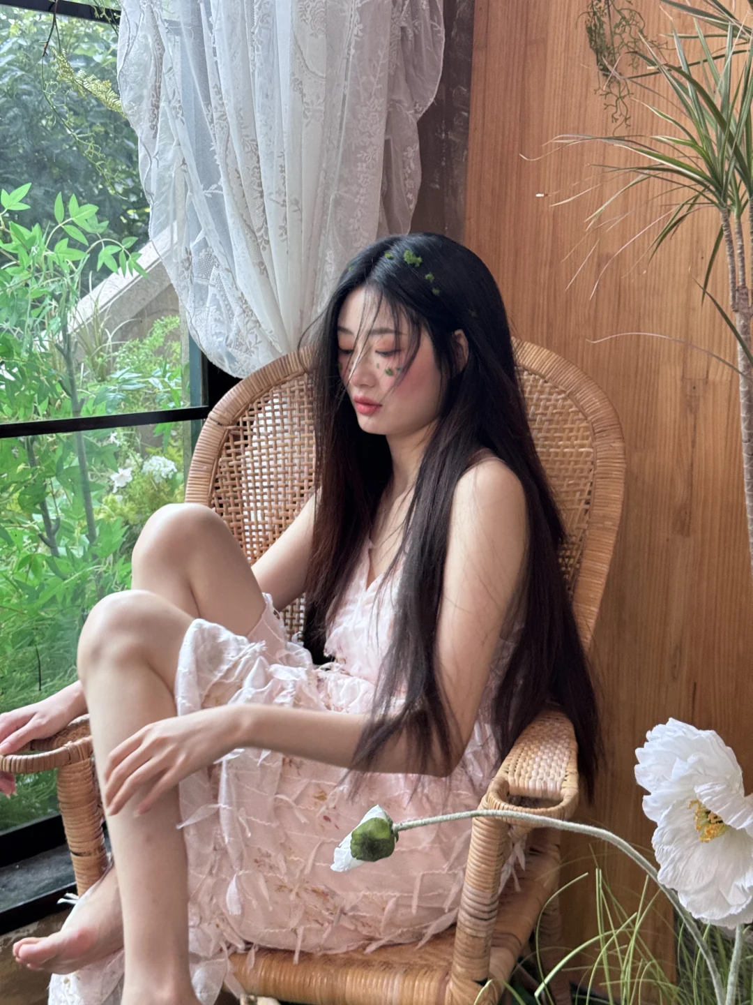 又又拍到美女了