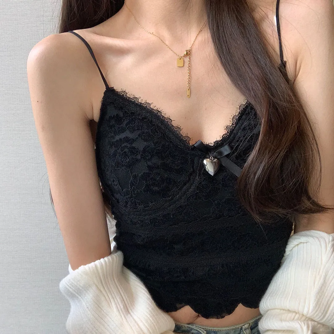 夏季必备🍂性感蕾丝小吊带