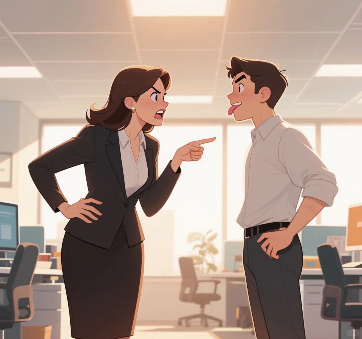 救命🆘90后女领导被00后下属“欺负”😭😭