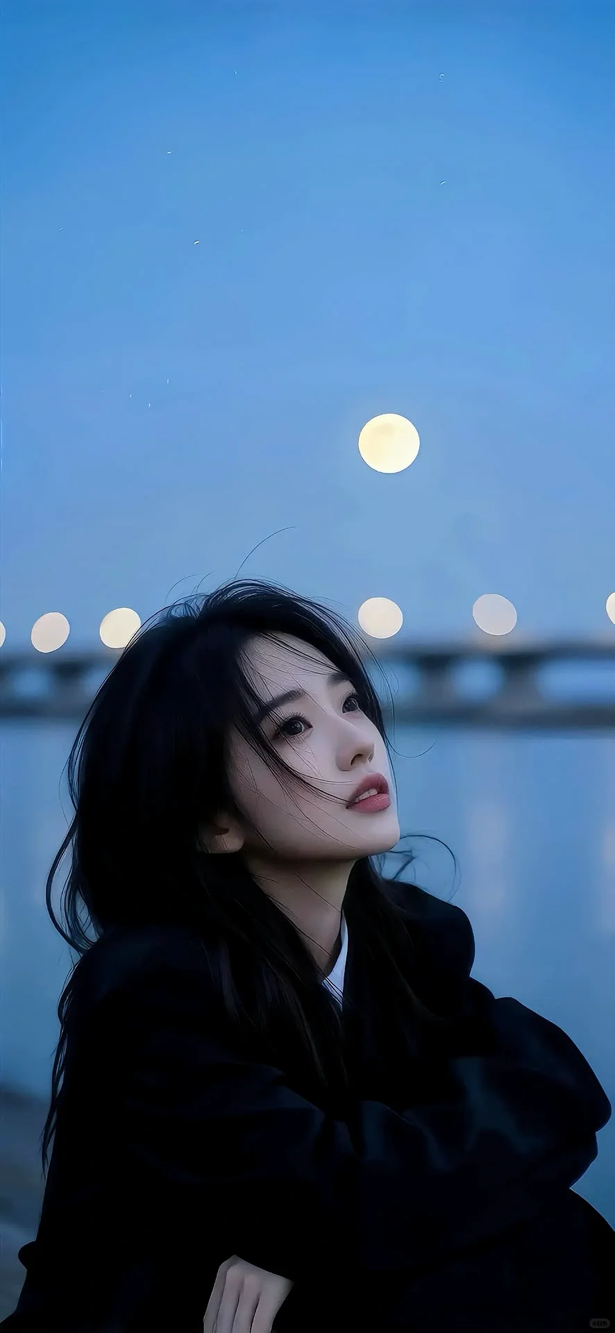 🔥【私藏爆更！】这组氛围感美女壁纸杀疯了！