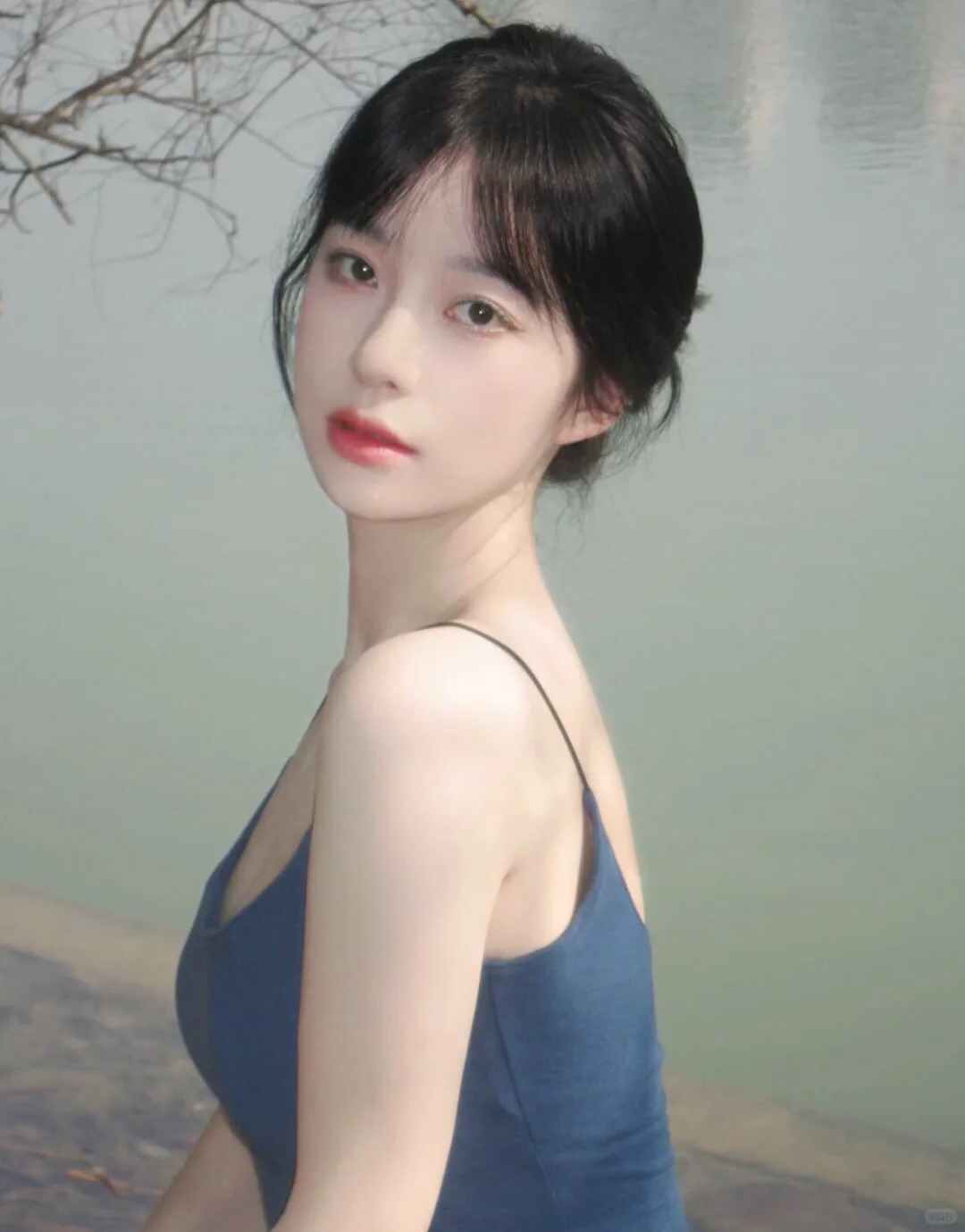 03女大模特可大📐度 蹲摄影师