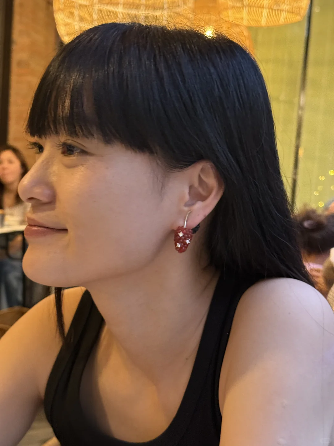 向全世界安利这个可爱的浆果双吊坠耳环！