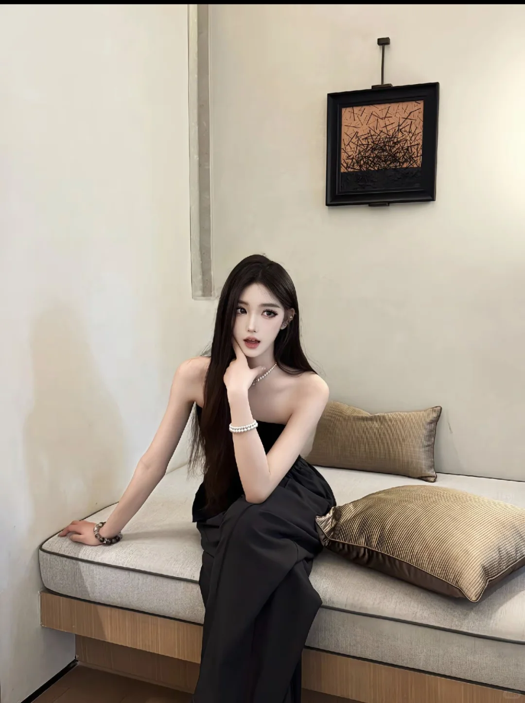 新人模特 🉑️互动 蹲摄影师
