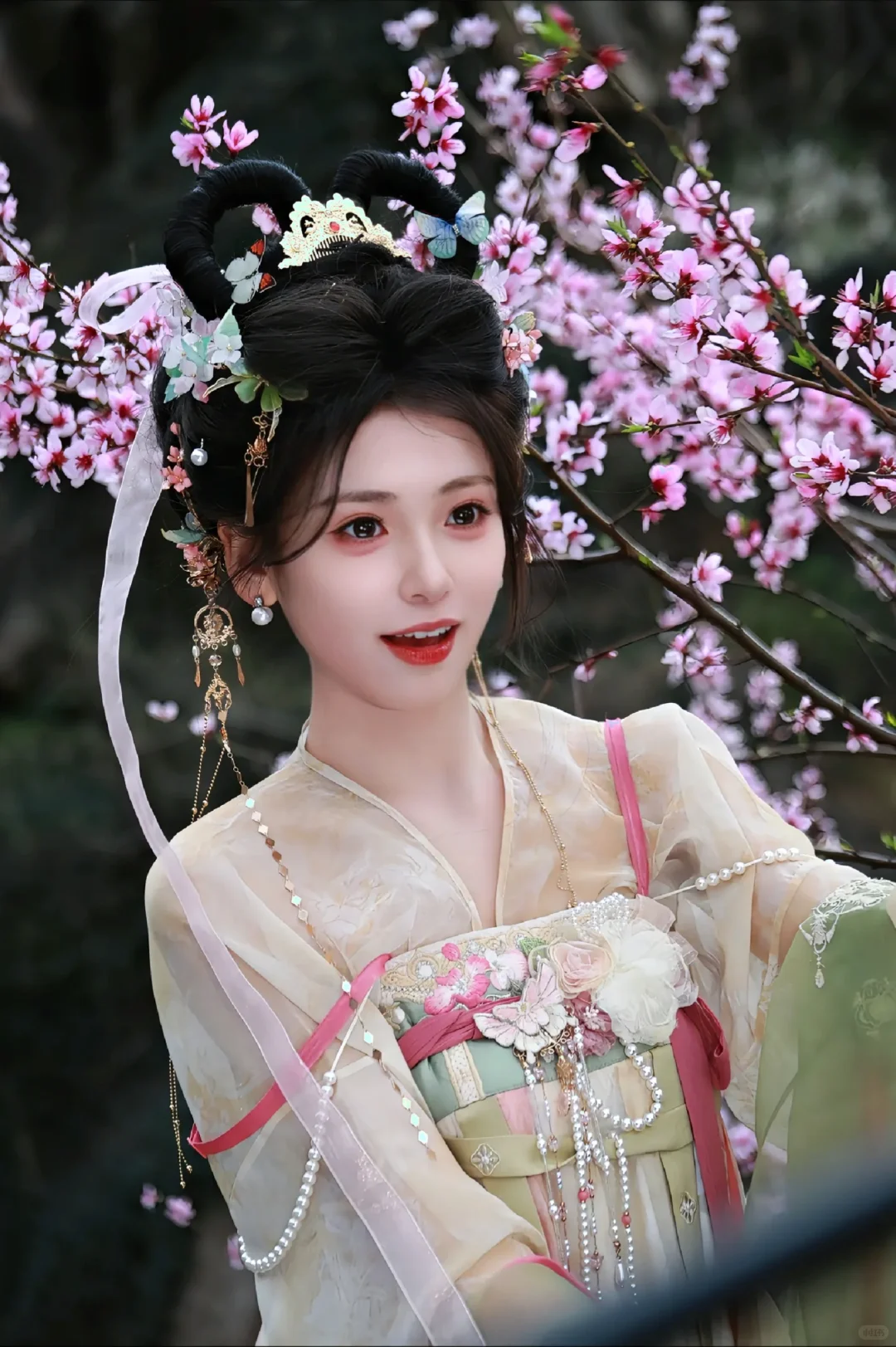 汉服模特一天5 oo！不卡颜