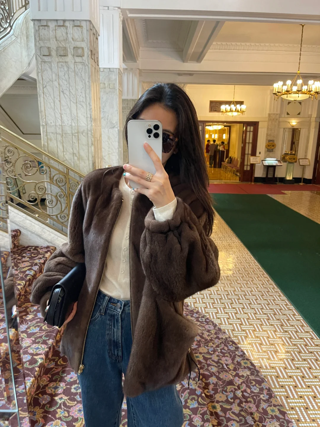 YANGXIAOYAO ｜大小姐系列！简奢紫标级温婉貂