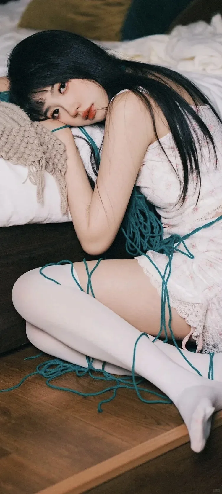 美到骨子里的清冷天青色无不良引导