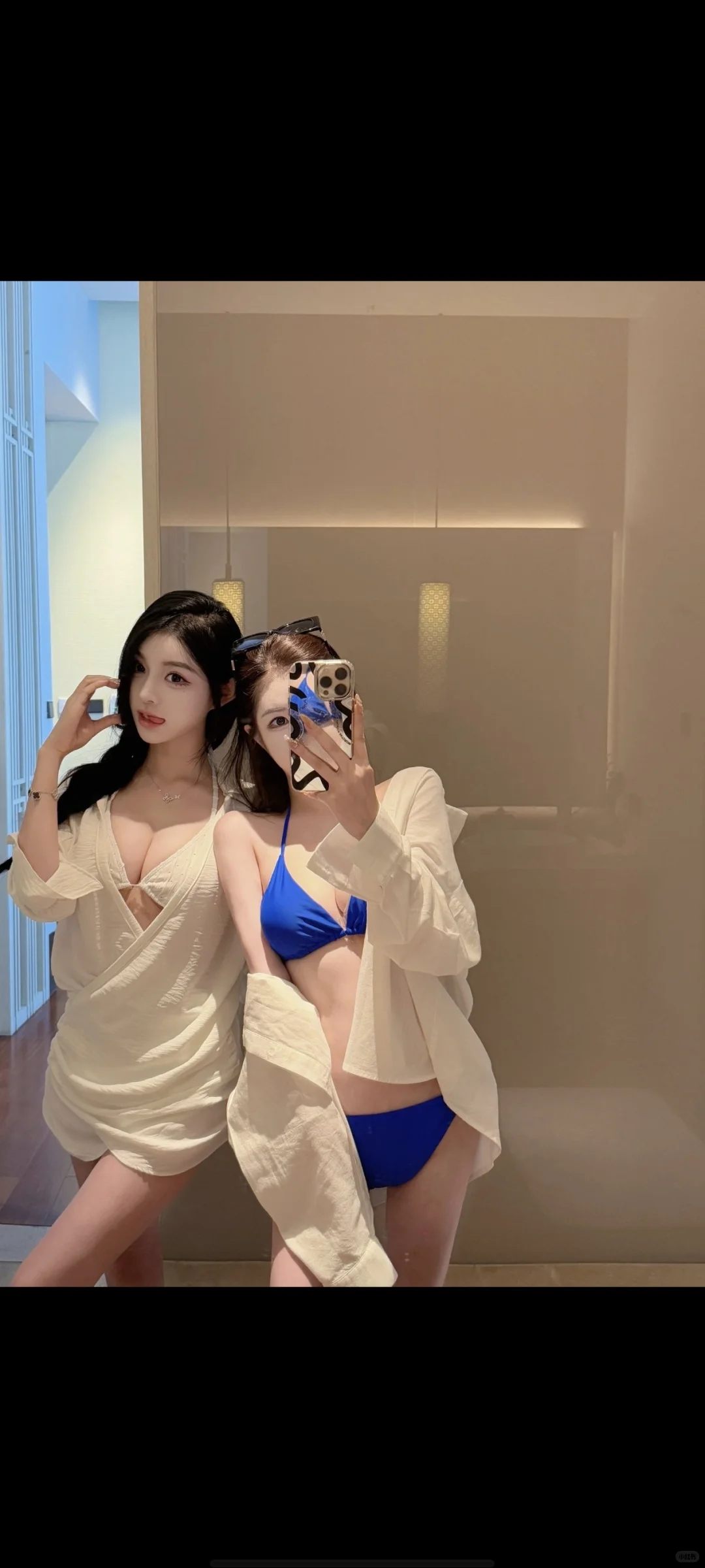 阳光☀️透心暖，我们也可以做个泳装御姐