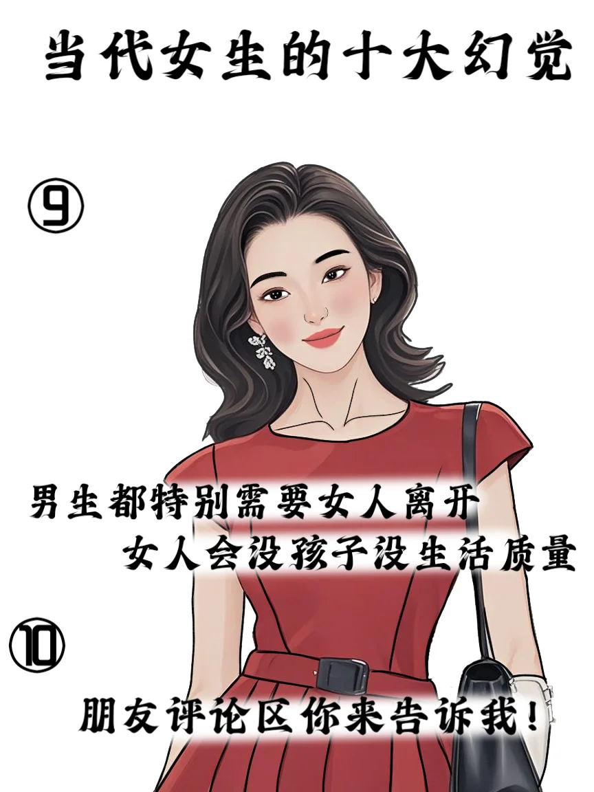 当代女生的十大幻觉，太真实了！