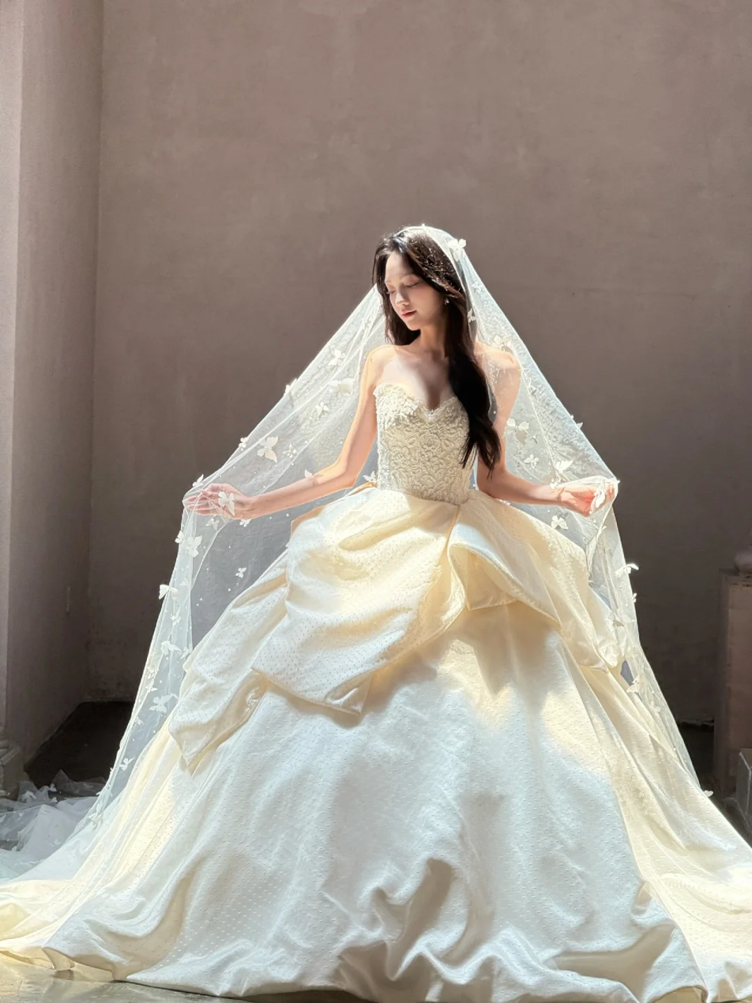 快来分享一下你们的婚纱单人美照叭～
