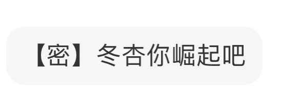 28【密】冬杏你崛起吧