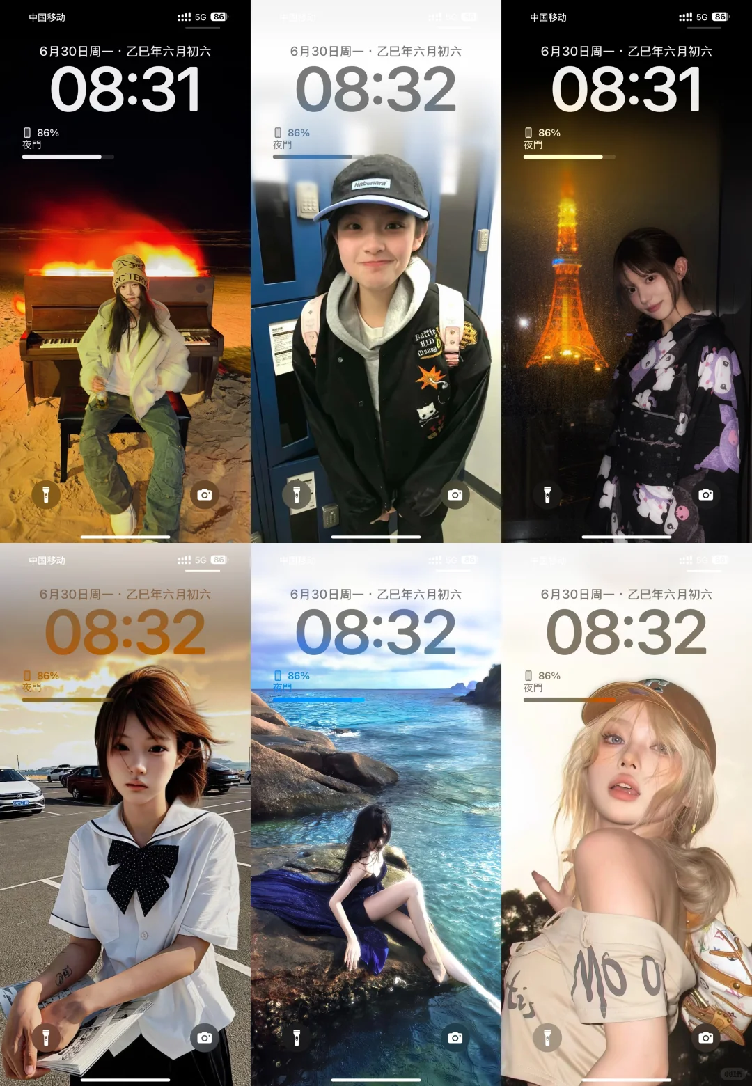 一键收藏✨私藏的神仙美女壁纸合集来啦