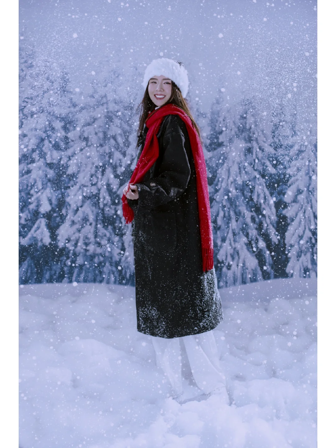 情书写真 | 室内也能拍的大雪纷飞