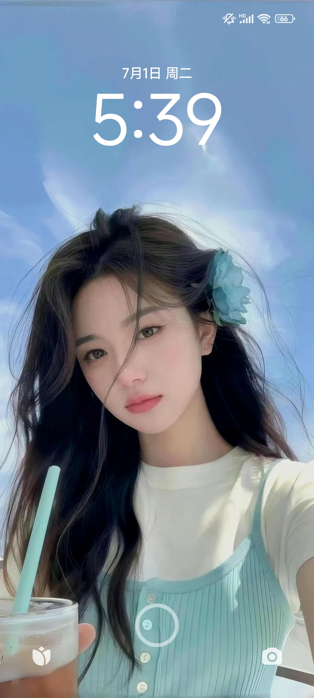 𝐖𝐞𝐂𝐡𝐚𝐭｜氛围感女生壁纸
