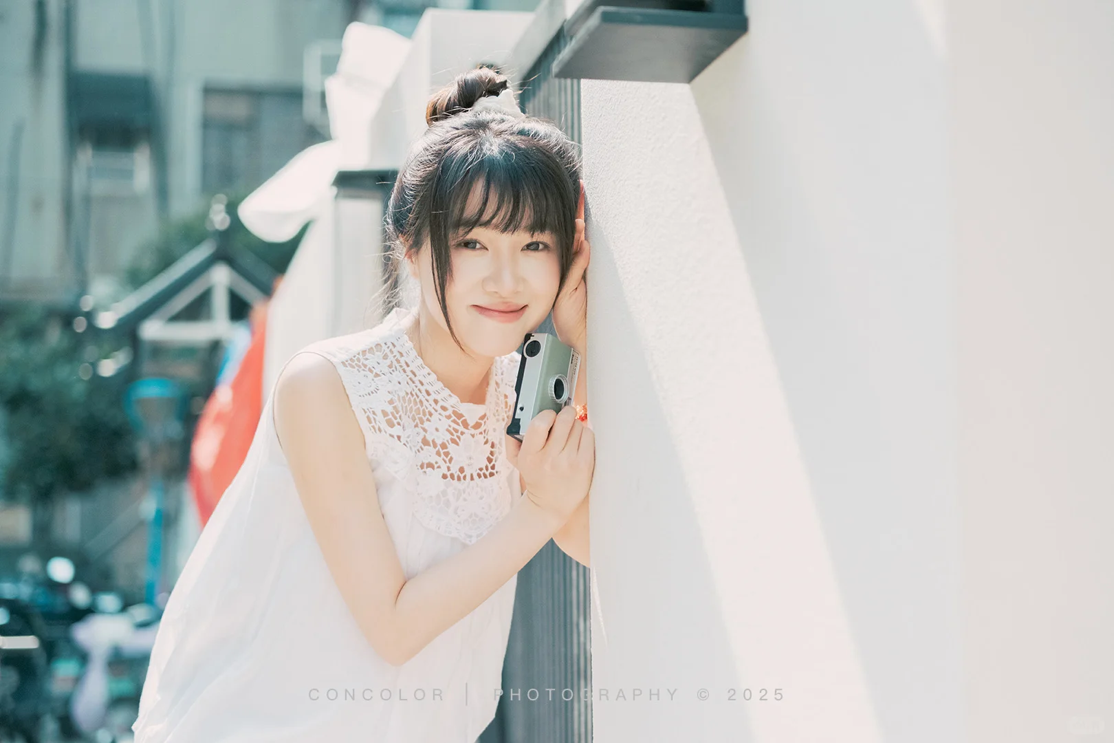 终于拍到了日系感女生～