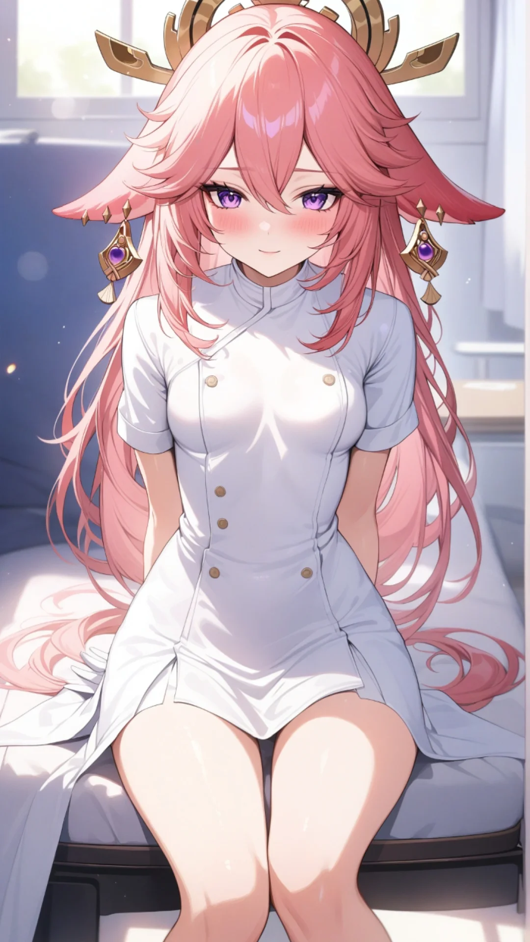 原神丨八重神子丨白衣天使