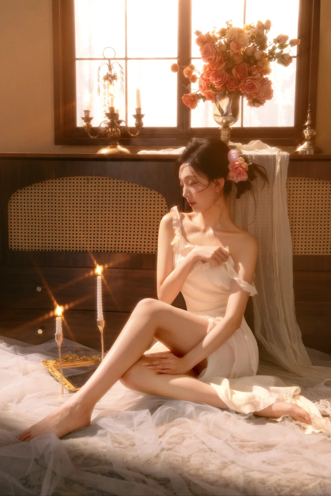 少女的浪漫氛围感✨｜法式纯欲少女写真～