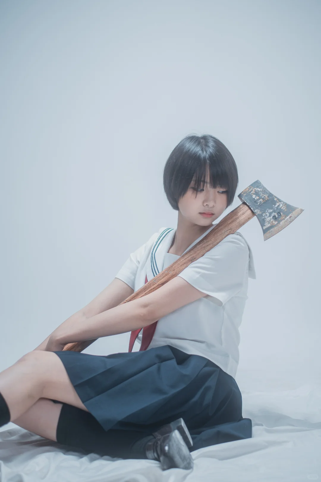 少女&斧頭