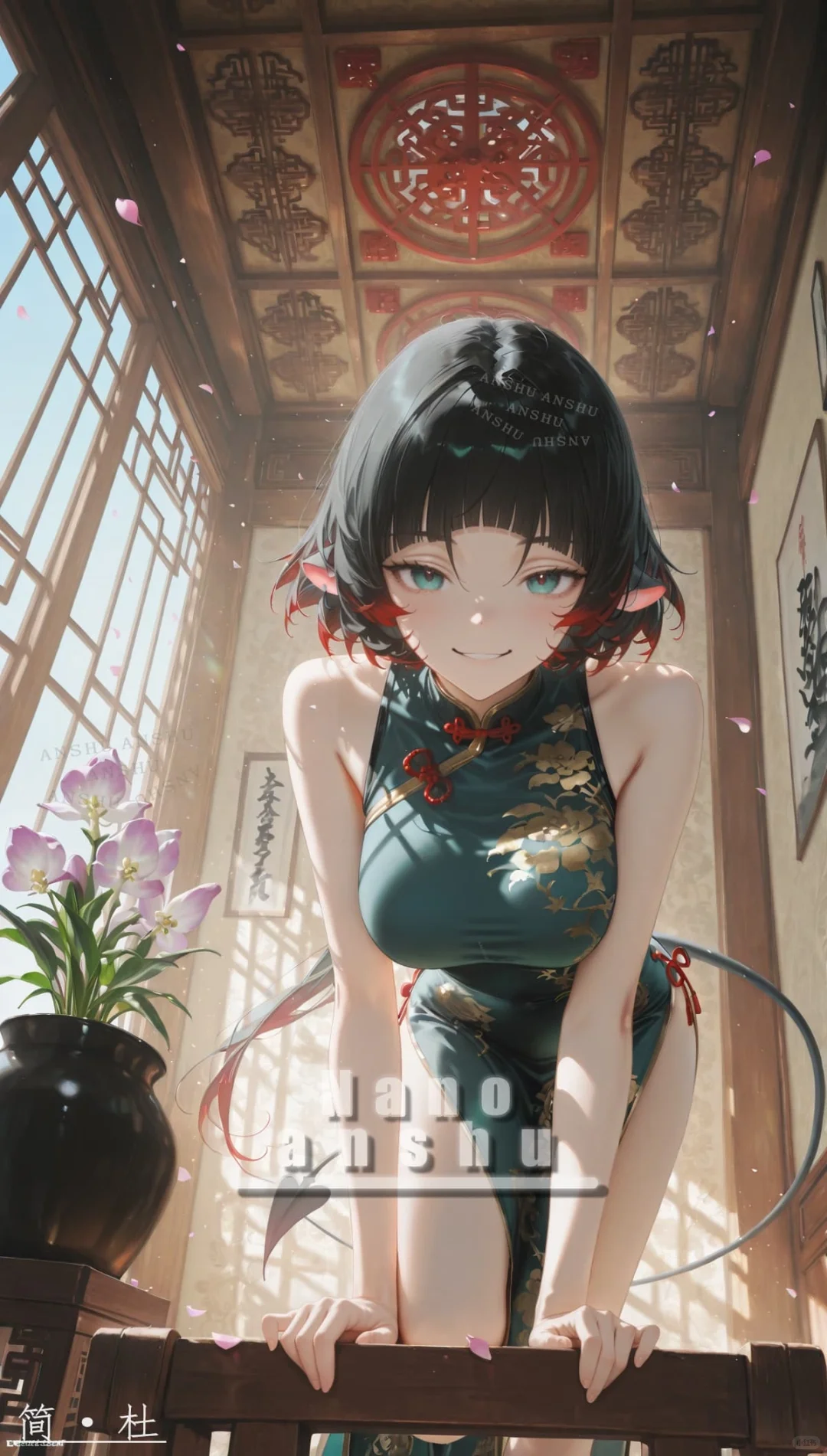 壁纸|旗袍|星见雅、简