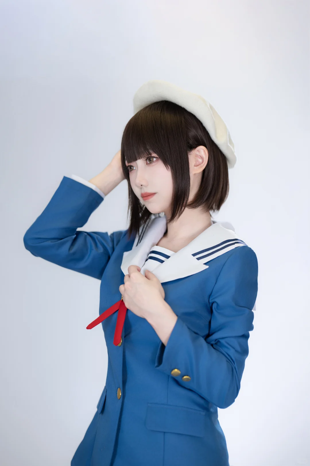 被问800次！超绝水手服cos🎀青春感拉满