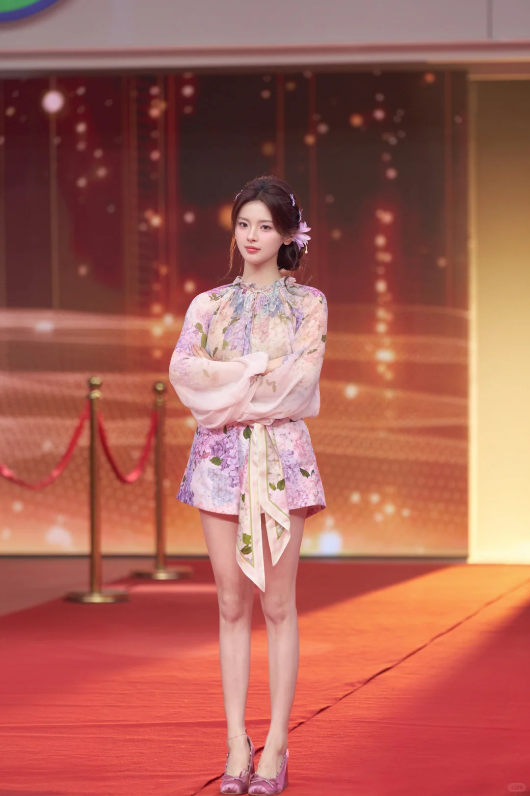 杨超越的美腿