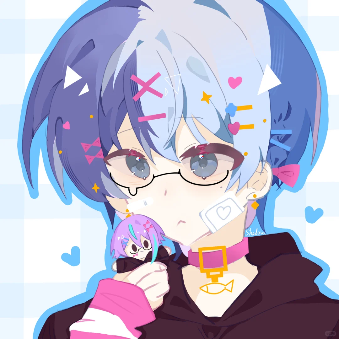 💜💙