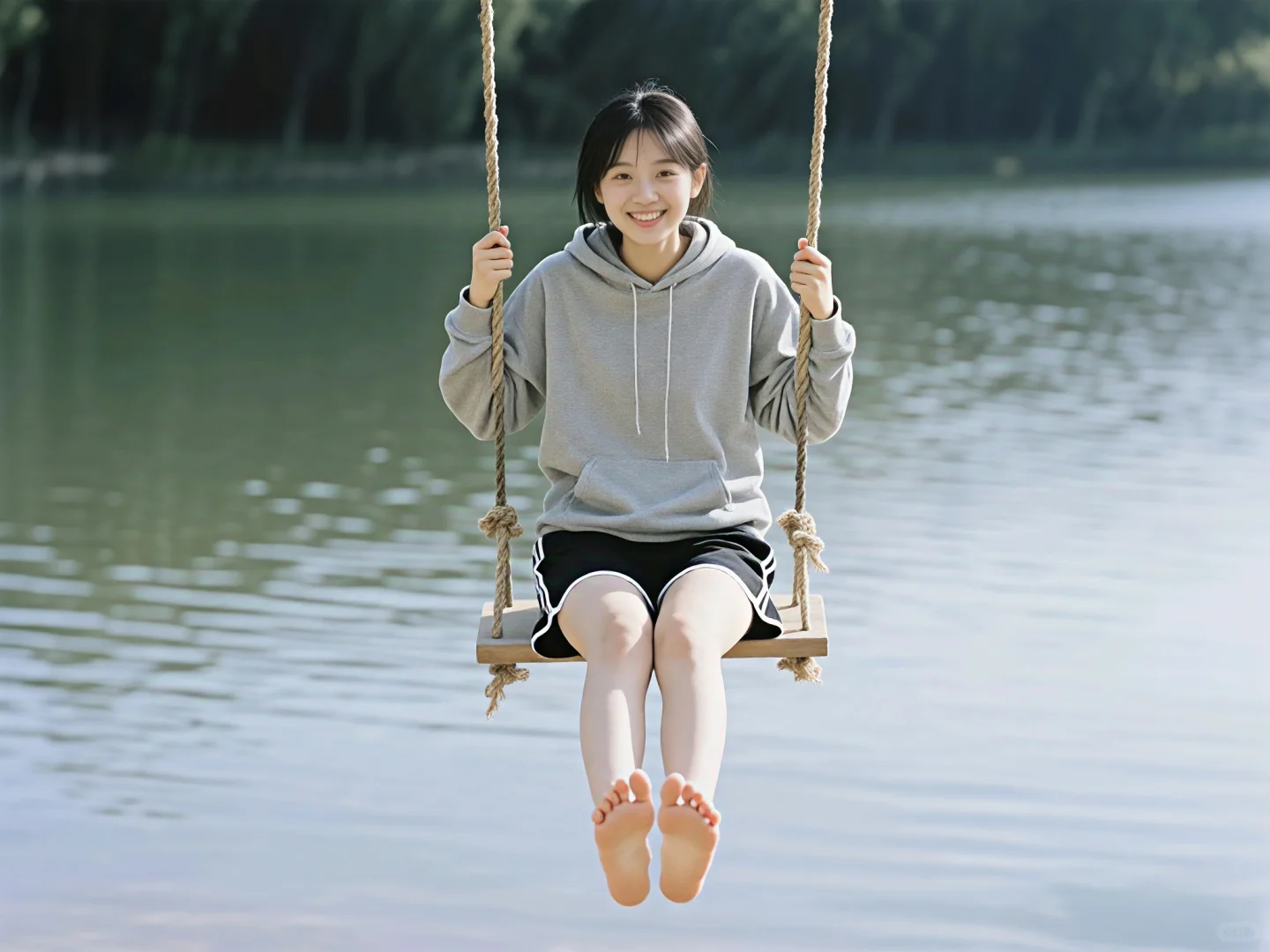 [AI生成]荡秋千少女3