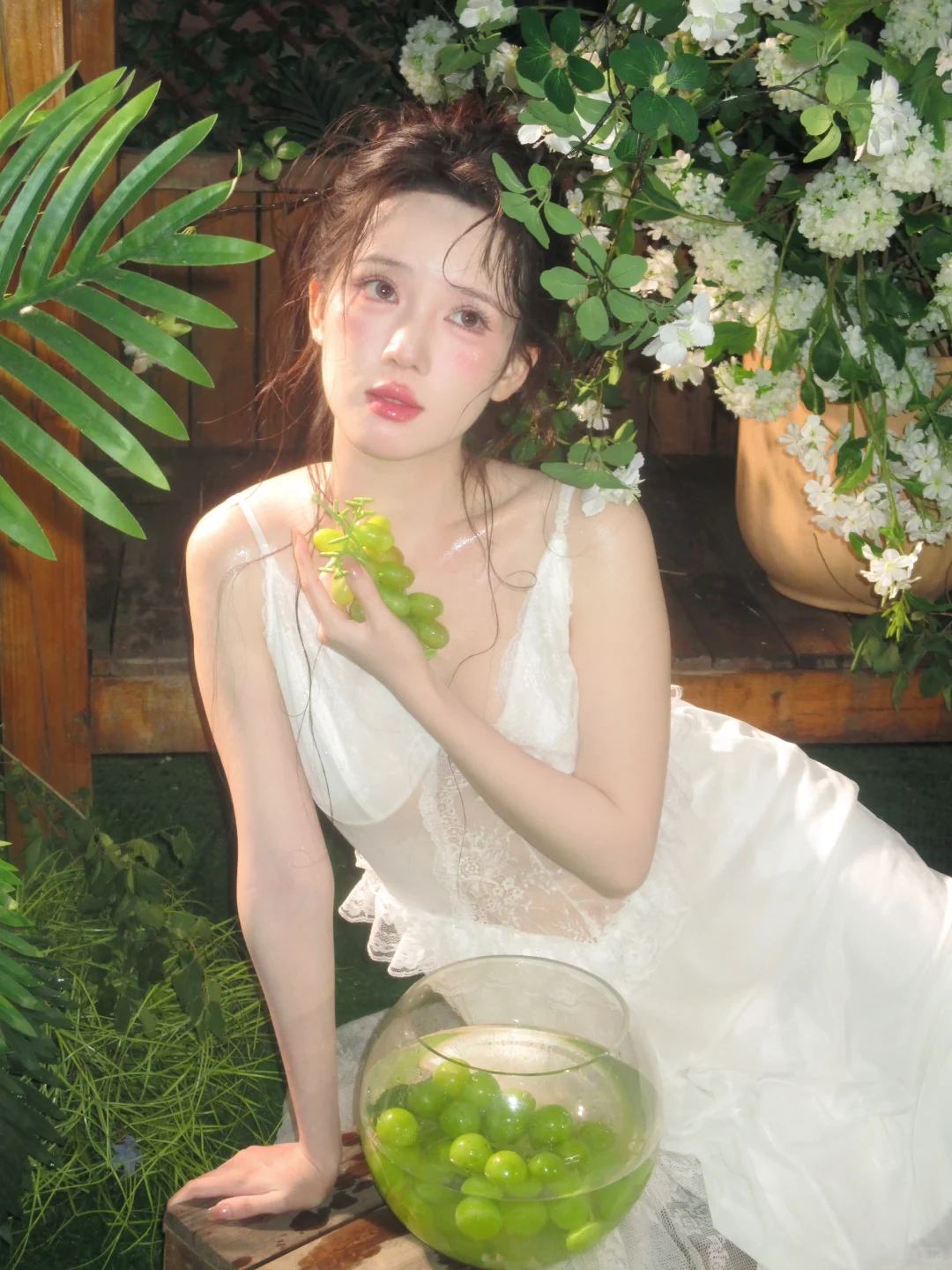 ccd🍃‧₊˚湿漉漉的绿意是夏日纯欲天花板