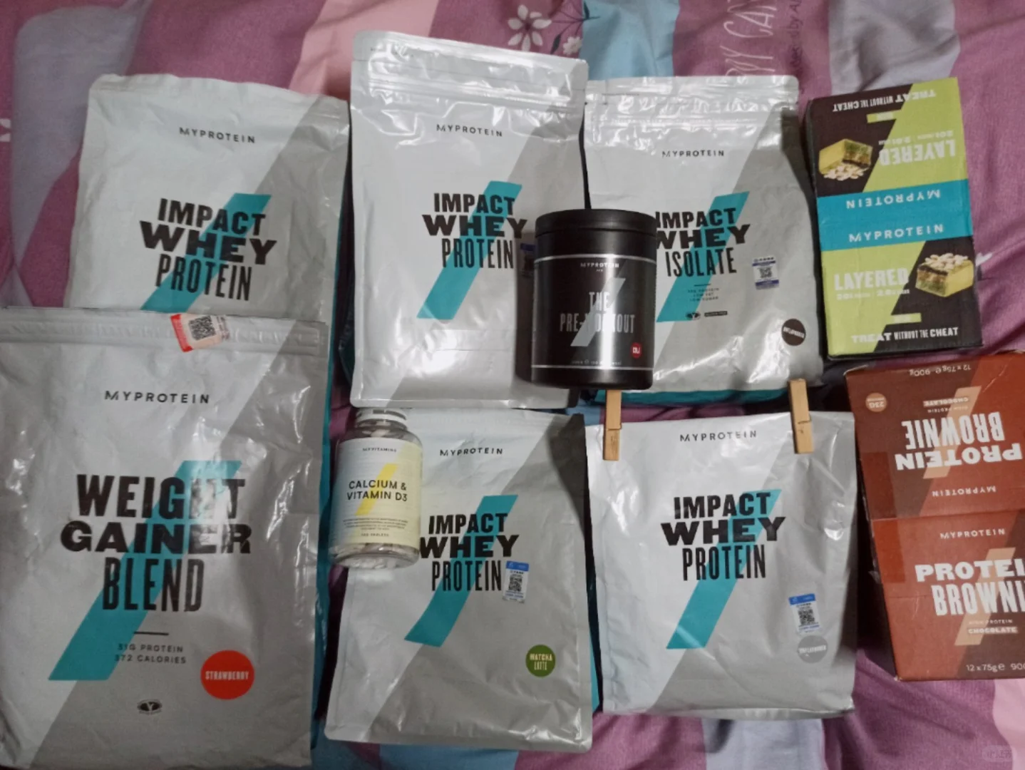 Myprotein铁粉翻包日记