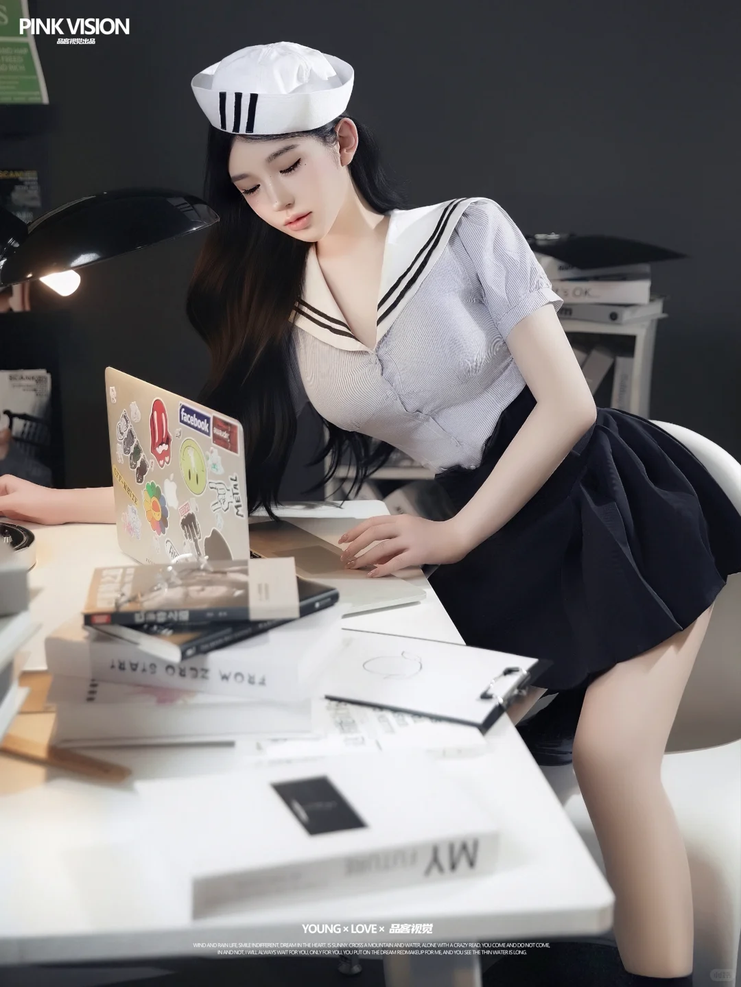 制服写真｜水手服少女｜高校学姐感 💦